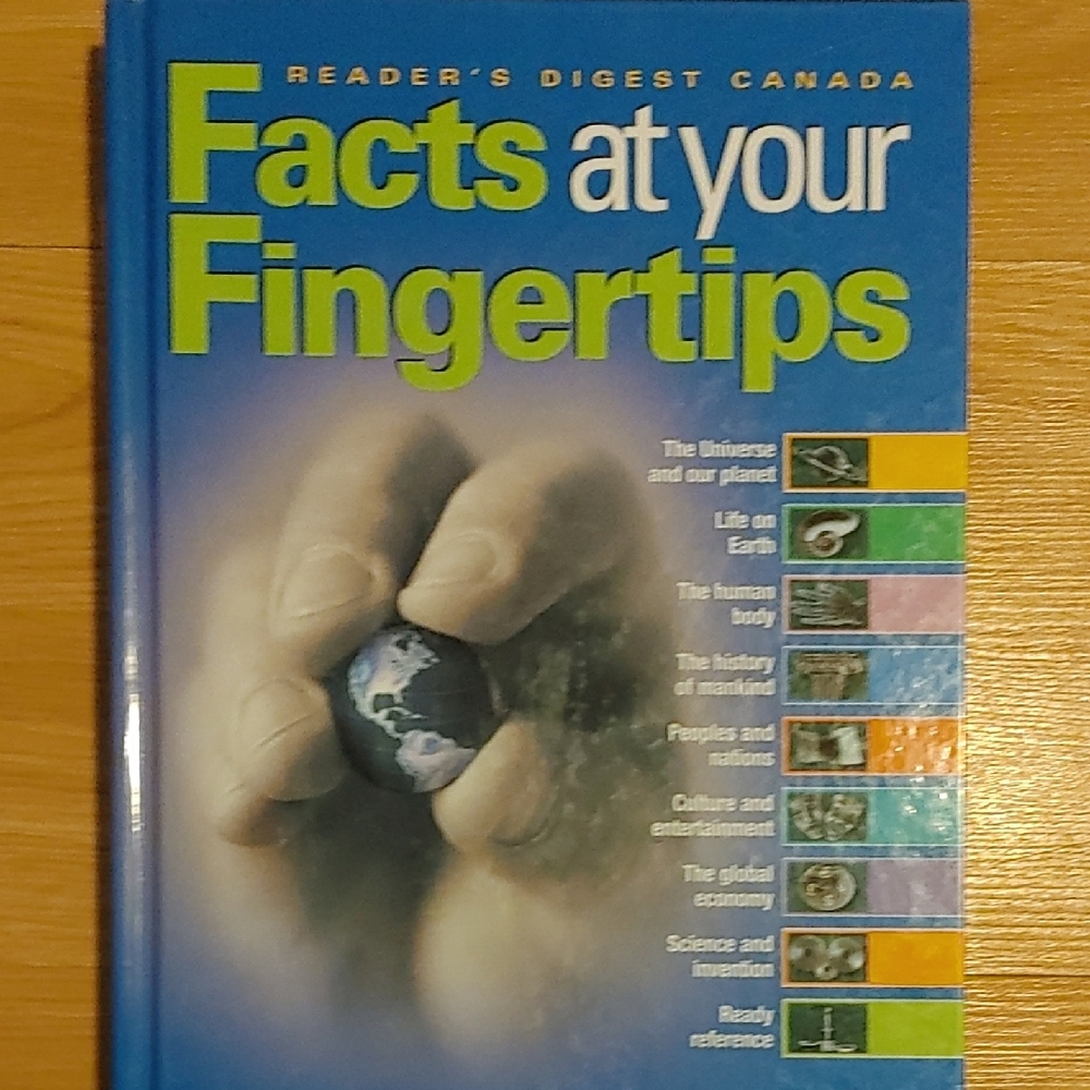 ✅$5 Add On Facts at Your Fingertips - Blue Cover